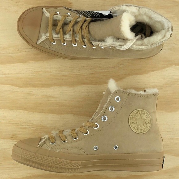 Converse Chuck Taylor 70 Shearling Lined Sneakers - Picture 2 of 10